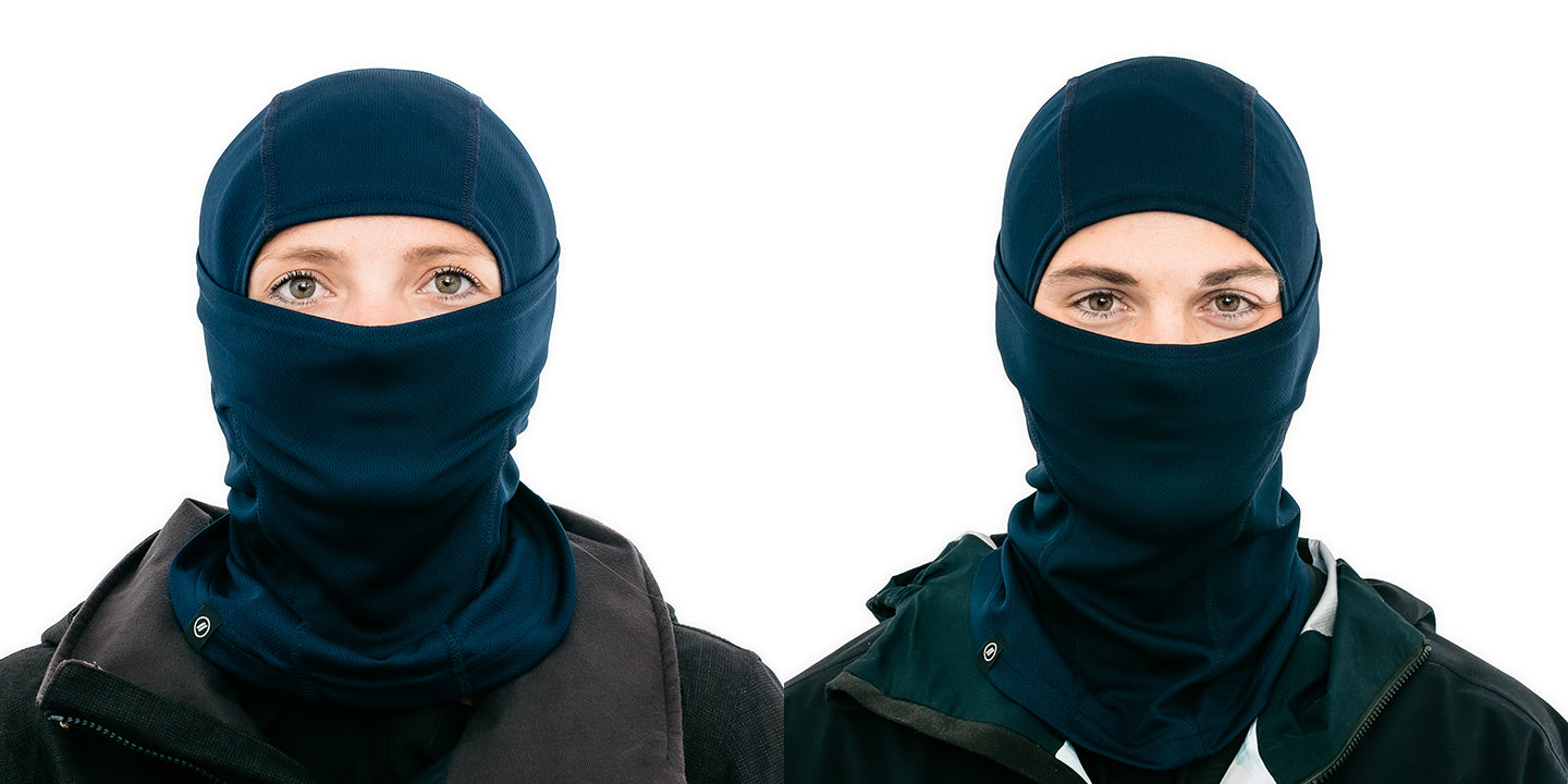 Alternative view of Navy Balaclava