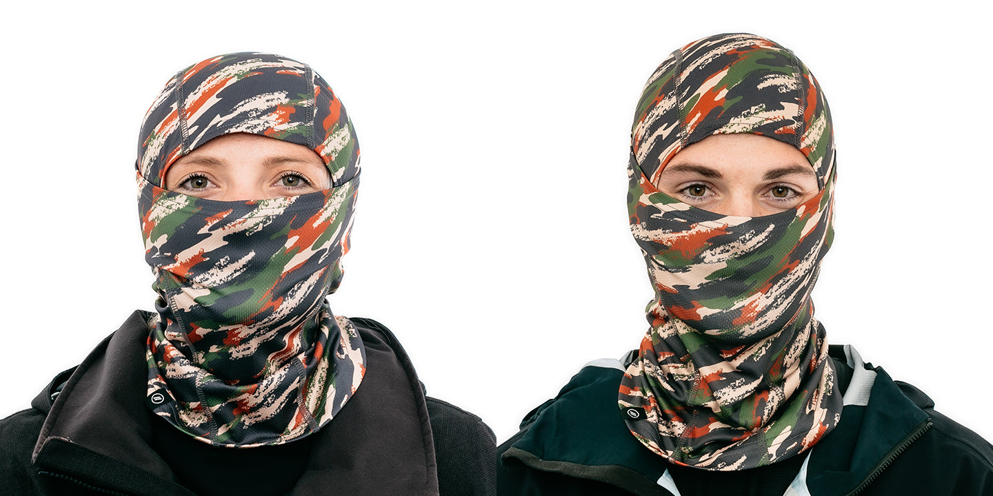 Alternative view of Camo Balaclava