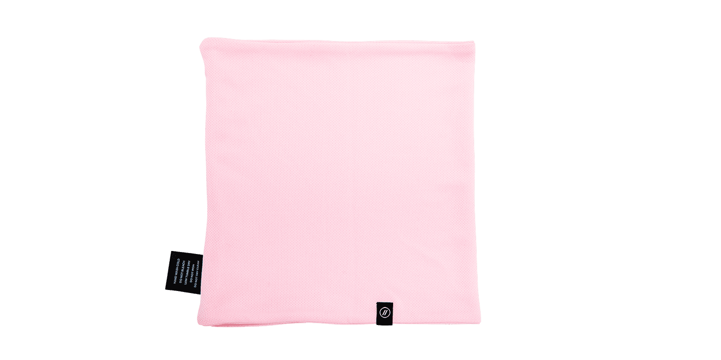 Alternative view of Pink Neck Gaiter