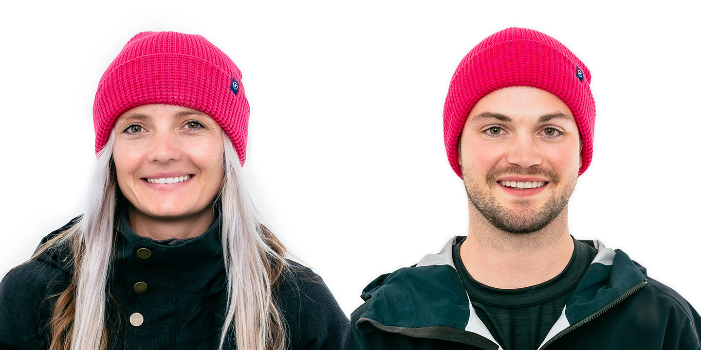 Alternative view of Hot Pink Beanie